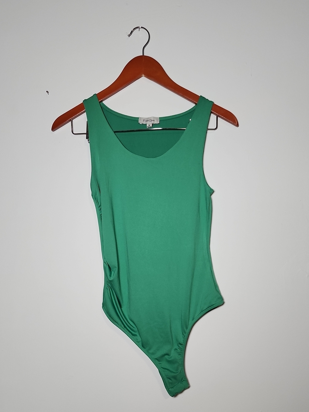 Ever Pretty Green Sleeveless Bodysuit